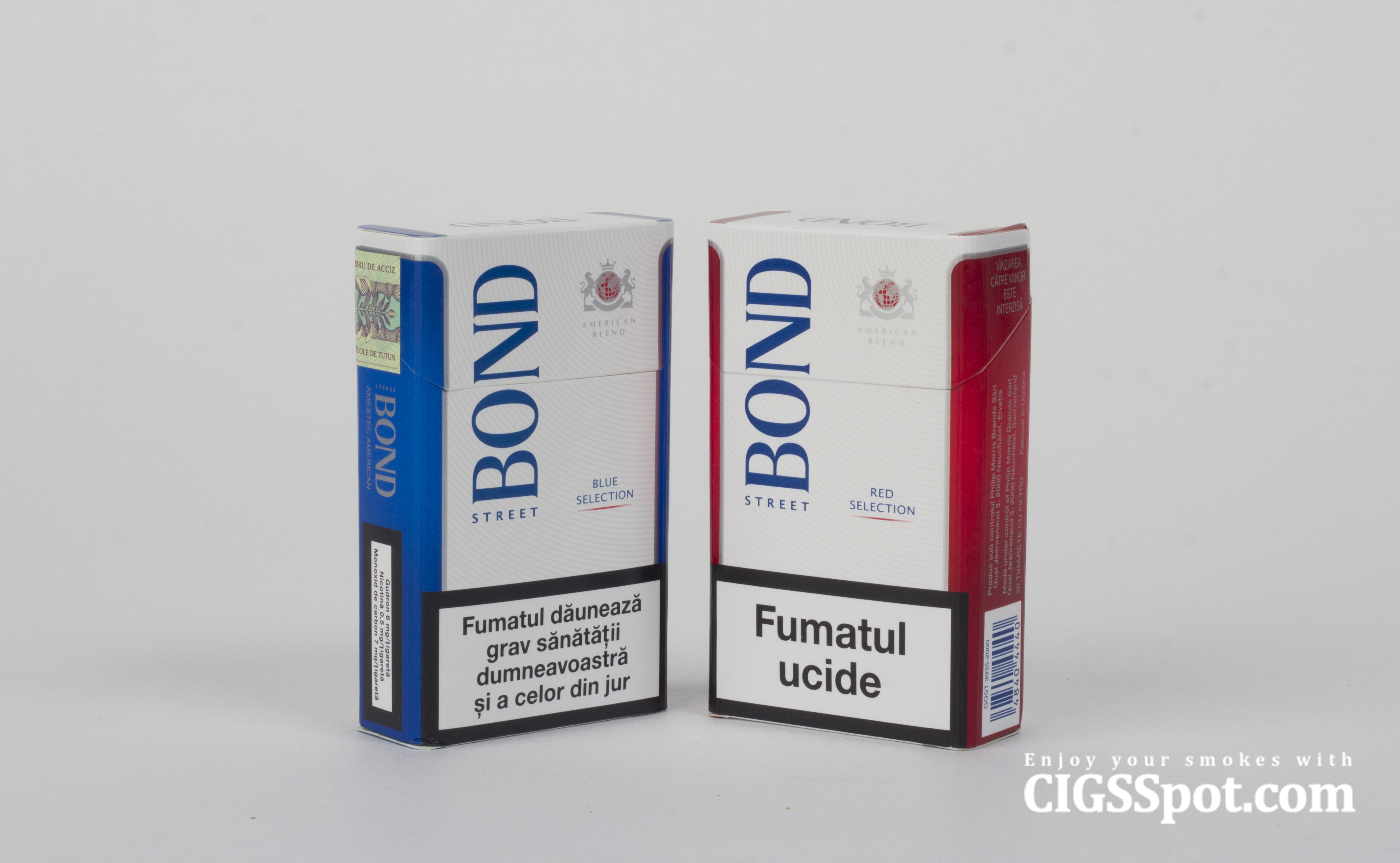 Bond cigarettes. History and Reviews